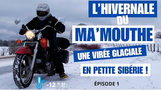 MBDP  Je pars à moto bivouaquer à MOUTHE le village LE PLUS FROID de France [upl. by Enilra886]