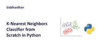 754 KNearest Neighbors Classifier from Scratch in Python  KNN Classifier [upl. by Irbmac]