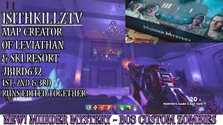 Murder Mystery Bo3 Custom ZombiesFull Easter Egg amp Takeo Boss fight Map Creator of Leviathan [upl. by Scrivens790]