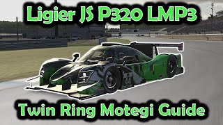 iRacing Track Guide Twin Ring Motegi  Ligier JS P320 LMP3  W2 S1 2024 [upl. by Kynthia]