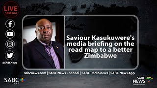 Saviour Kasukuweres media briefing ahead of Zimbabwe elections [upl. by Neemsay]