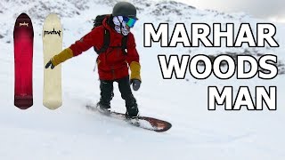 Marhar Woodsman Snowboard Review [upl. by Emya]