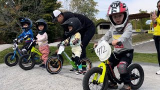 Strider Bike Race at the 10th Annual Stouffville BMX Open 2024 [upl. by Ailemac]