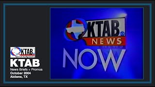 KTAB News Briefs  Promos October 2004 [upl. by Groome3]