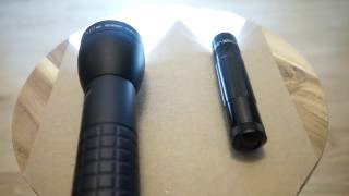 Maglite XL50 vs Maglite ML300LX LED Flashlight [upl. by Nolubez602]