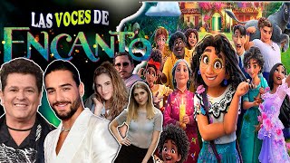 🔹Las Voces de ENCANTO en ESPAÑOL Disney💚 [upl. by Onin]