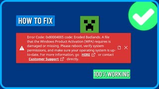 How to Fix Minecraft Launcher Error Code 0x80004005 on PC [upl. by Ahsas334]