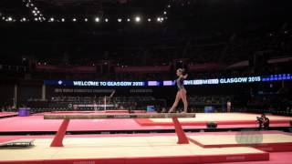 FERLITO Carlotta ITA  2015 Artistic Worlds  Qualifications Balance Beam [upl. by Gean]