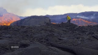 Kīlauea Volcano — Lava Scenes From Fissure 8 [upl. by Ordnael239]