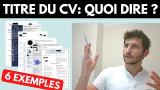 ✅ CV Étudiant Comment en Faire un Bon   Tuto CV 1 📝 [upl. by Manus]