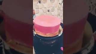 Rose falooda cake design like subscribe karna 🎂🥰 [upl. by Quartana]