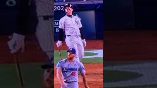 Alex Verdugo 2 run home run World Series shorts yankees dodgers mlb baseball [upl. by Llenroc295]