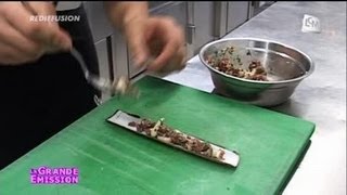 Recette tartare de boeuf et couteaux [upl. by Gignac783]