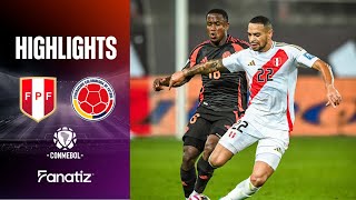 Perú 11 Colombia  Extended Game Highlights  World Cup Qualifiers 2026 [upl. by Camden]