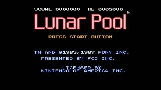 Lunar Pool Title Screen [upl. by Hardigg]