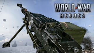 World War Heroes KPV  New Machine Gun 🔥 Upgrade amp Gameplay  Long  Short Range [upl. by Derfnam]