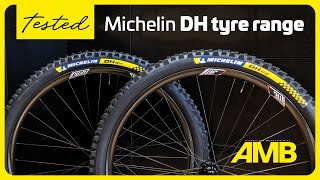 TESTED Michelin Downhill Tyres  AMB rides the DH22 DH34 and DH34 Bike Park [upl. by Jt403]