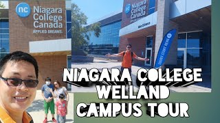 NIAGARA COLLEGE WELLAND CAMPUS TOUR  LIFE IN CANADA  NIAGARA COLLEGE INTERNATIONAL STUDENTS [upl. by Nebeur]