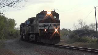 NS 8952 GE C449W leads NIT Hostler train [upl. by Harday]