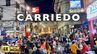 Quiapo Manila Walk  4K HDR  Carriedo Street Market Night Walking Tour [upl. by Halvaard]