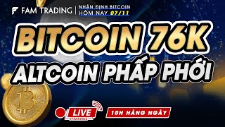 Phân tích Bitcoin hôm nay amp Cập nhật thị trường Crypto ngày 07112024 [upl. by Amirak]