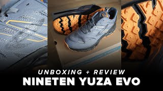 Unboxing amp Review  Sepatu LariRunning Nineten 910 Yuza Evo Grey [upl. by Naples85]