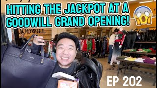 Hitting the Jackpot at a Goodwill Grand Opening Trip to the Thrift Ep 202 [upl. by Emarej230]