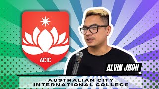 ACIC Student  Alvin Jhon Mobo [upl. by Gnivri]