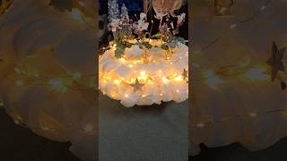 diezürcherin Adventskranz aus Frischhaltepapier floristik dekoration diy deutsch short [upl. by Cutcliffe750]