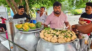 Bhubaneswar Famous Dahi Bara Aloo Dum  Dahibara Aloodum Ghugni Rs 50 Only  Street Food India [upl. by Sukcirdor]