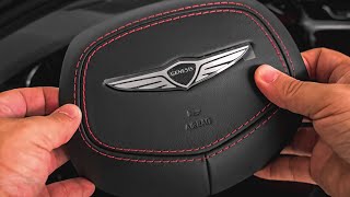 Installing the Redesigned 2024 Genesis G70 Airbag [upl. by Atikahs]