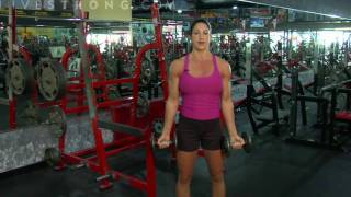 How to Do Standing Dumbbell Curls [upl. by Fifine]