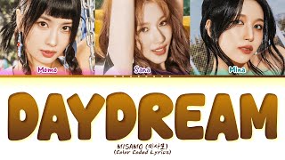 MISAMO Daydream Lyrics Color Coded Lyrics [upl. by Irafat413]