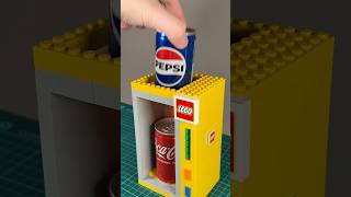 Working Lego Soda Vending Machine lego [upl. by Estrin]