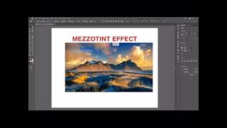 How to apply mezzotint effect [upl. by Yecad482]