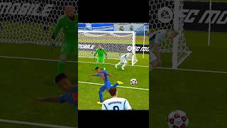 PARIS VS REAL MADRID👿😱football fcmobile fcmobile24 fifa fifa24 [upl. by Lecirg860]