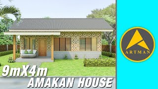 9m X 4m Amakan House [upl. by Noryk]