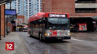 GoRaleigh  2019 Gillig Low Floor CNG 1910  Route 12 [upl. by Eade]