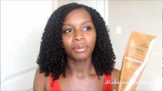 LOreal EverStyle Curl Defining Gel and LOreal Evercreme Nourishing Conditioner [upl. by Aerdied]