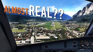 Visual Approach to Innsbruck  Extreme Realism  ULTRA GRAPHICS [upl. by Anitnoc196]