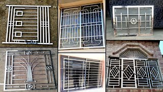 50 Modern Steel Window Grill Design In 2024 Catalogue  S S Steel Window Grill Design  Mild steel [upl. by Merrile]