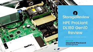 HPE ProLiant DL180 Gen10 Hardware Review [upl. by Ydolem]