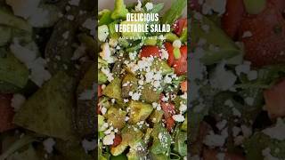 Delicious vegetable salad سلطة خضار صحية [upl. by Annunciata127]