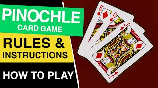 How to Play Pinochle Card Game [upl. by Idihsar646]