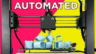 Automatic 3D Print Removal using GCode [upl. by Zola]