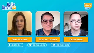 🔴 Erika Guevara Sergio Llusera y César Nieri en No Hay Derecho con Glatzer Tuesta 24052023 [upl. by Hanforrd]