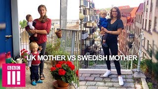 Child Care In The UK Versus In Sweden [upl. by Annawak55]