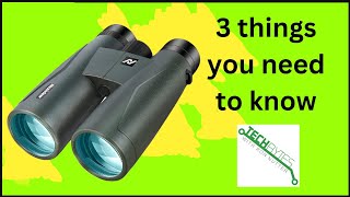 3 things to know about Nexiview 12x50 HD Binoculars [upl. by Eiralam13]