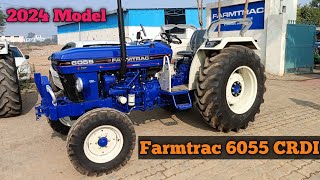 Farmtrac 6055 CRDI Power Max F31 New 2024 Model [upl. by Lramaj]