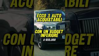 💸🚗Auto che puoi acquistare a meno di 50k [upl. by Cofsky]